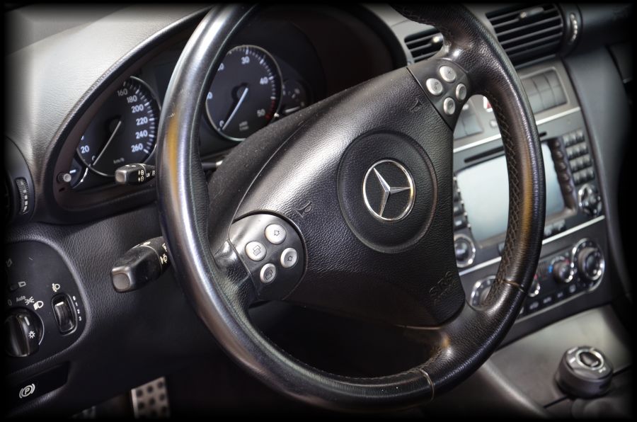 Steering wheel spacer Mercedes C W203